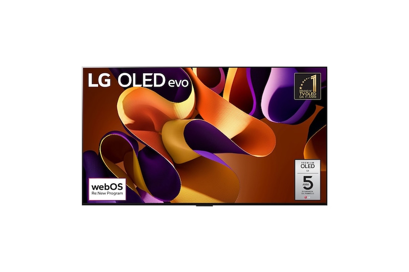 Vista frontale tv OLED65G45LW.API